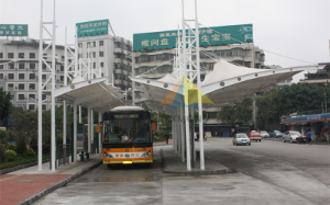 佛山公交站膜結(jié)構(gòu)