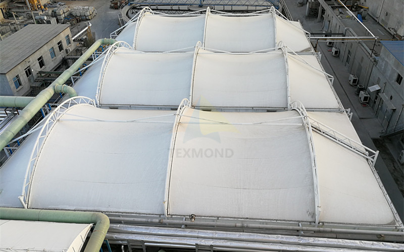 山東大王金嶺集團污水池項目