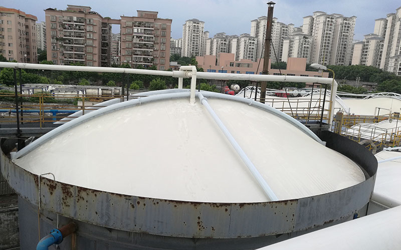廣州味精廠反吊氟碳纖維膜